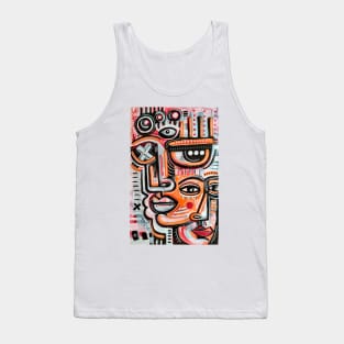 Abstract faces Tank Top